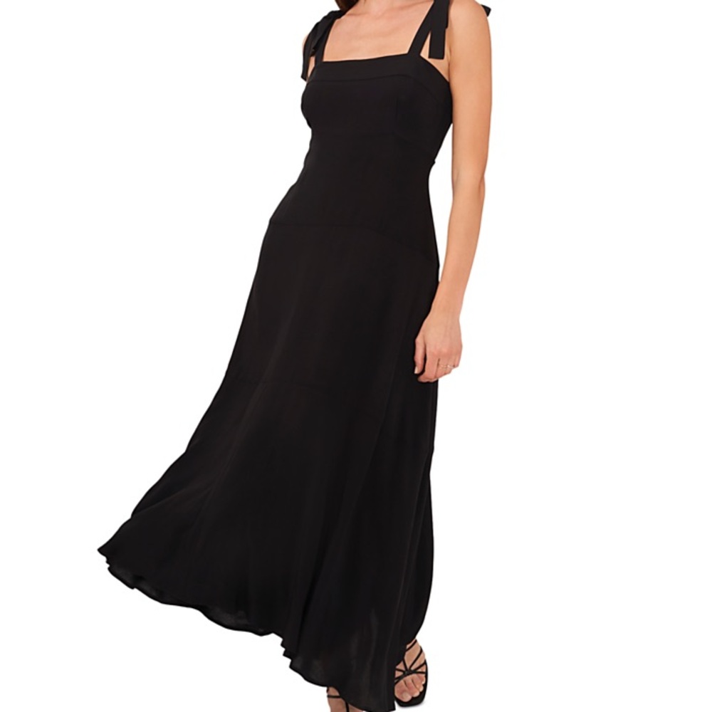 1. State Black Maxi Dress